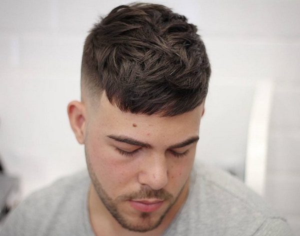 tóc nam đẹp 2018 - kiểu tóc Textured Crop