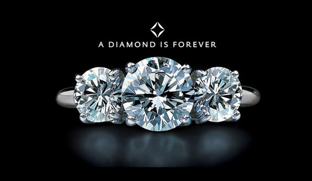 slogan hay về kinh doanh - A Diamond is forever